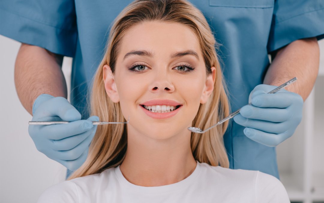 A patient experiencing a comfortable and stress-free follow-up at River Ridge Oral & Maxillofacial Surgical Center after a successful wisdom teeth removal or dental implant procedure in Sioux Falls.
